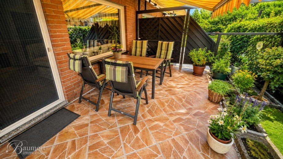 Terrasse Doppelhaush�lfte Berlin