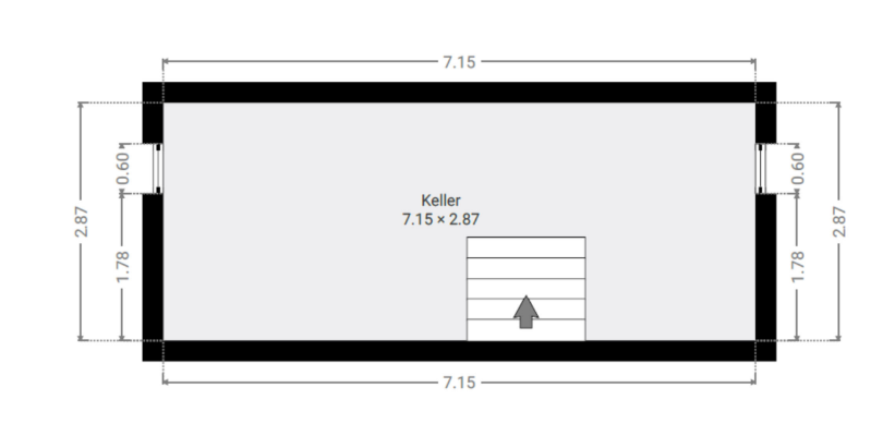Grundriss KG Einfamilienhaus Erkner