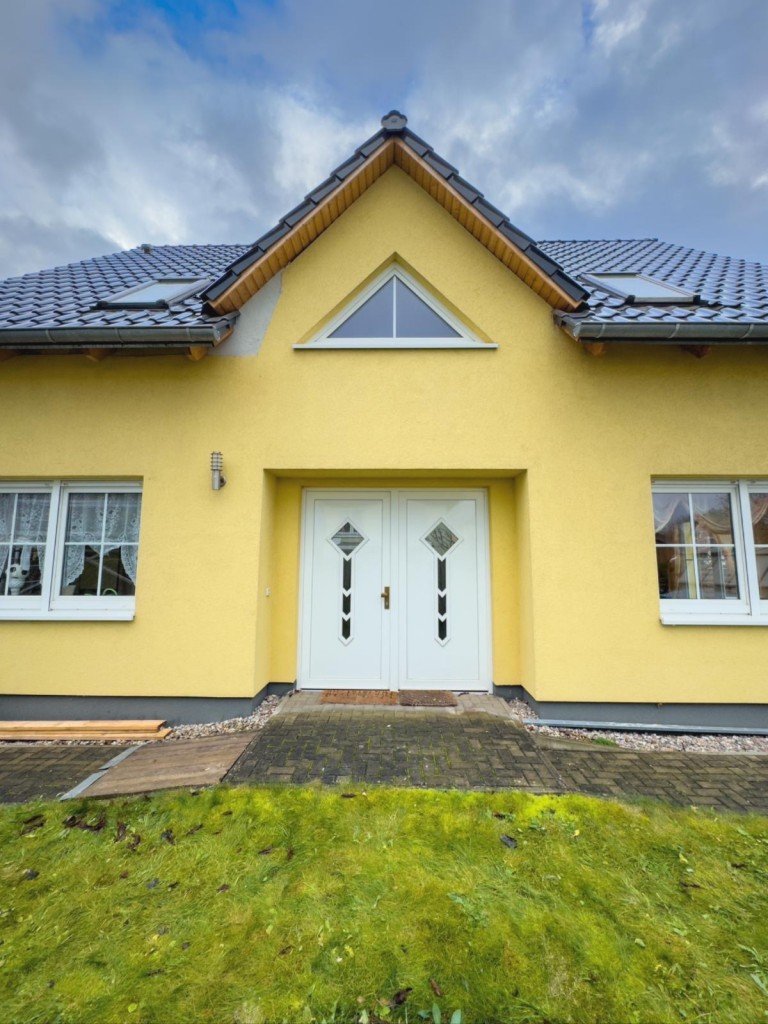 Hauseingang Berlin Einfamilienhaus modernes Einfamilienhaus in bester Lage von Mahlsdorf-S�d