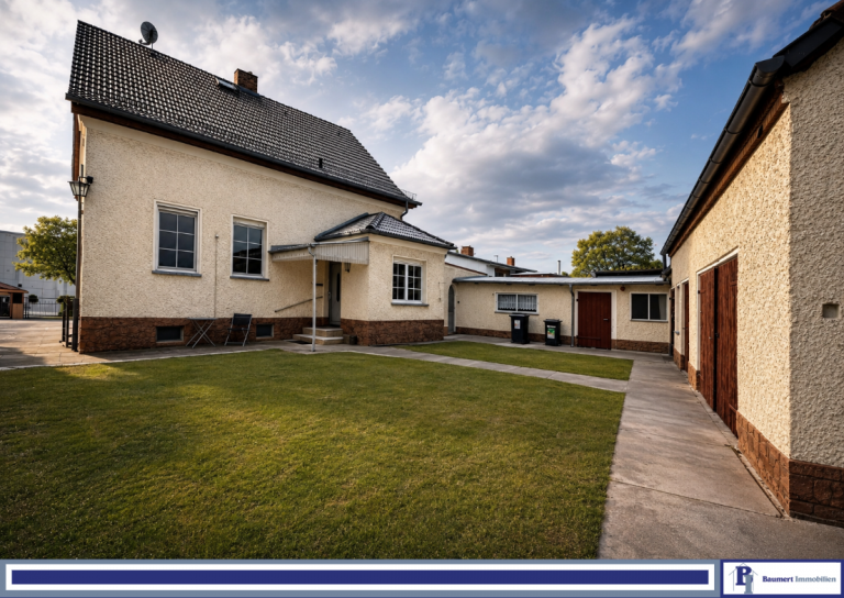 Haus mit Nebengelass und gesch�tztem Innenhof F�rstenwalde/Spree Einfamilienhaus Seltene Gelegenheit: Haus mit riesigem Garten in Feldrandlage
