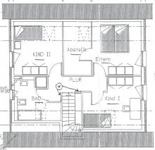 Grundriss DG Exklusives Einfamilienhaus in zentraler Lage - 5 Zimmer zum Wohlf�hlen