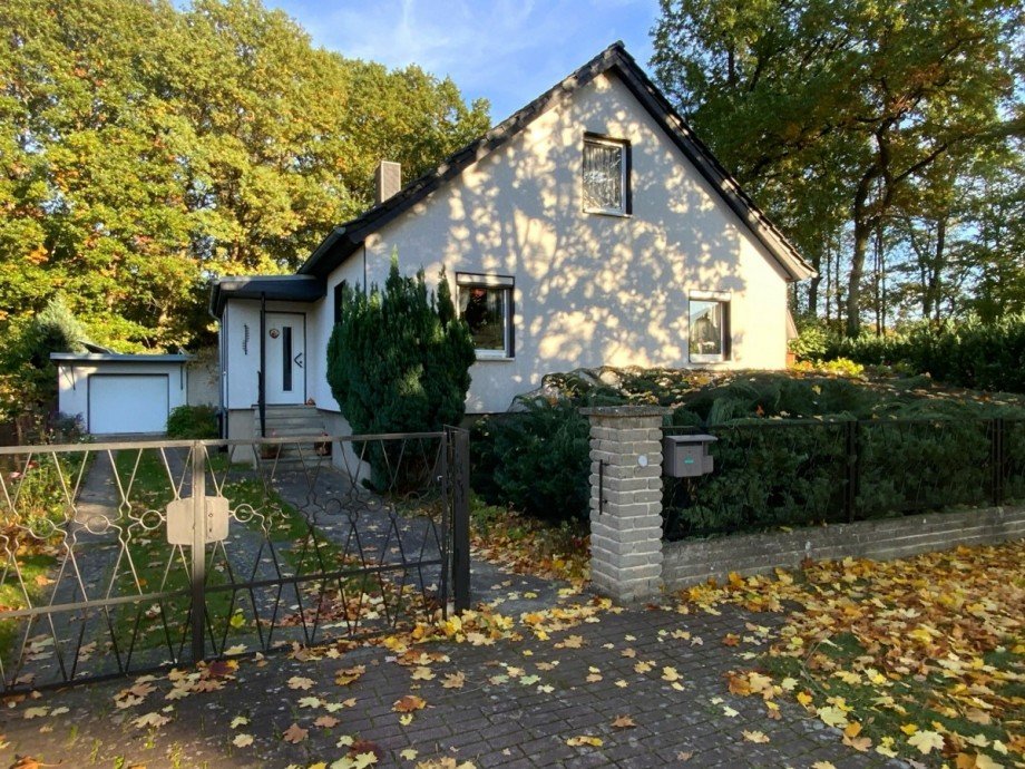 Frontansicht Haus Einfamilienhaus Hennigsdorf