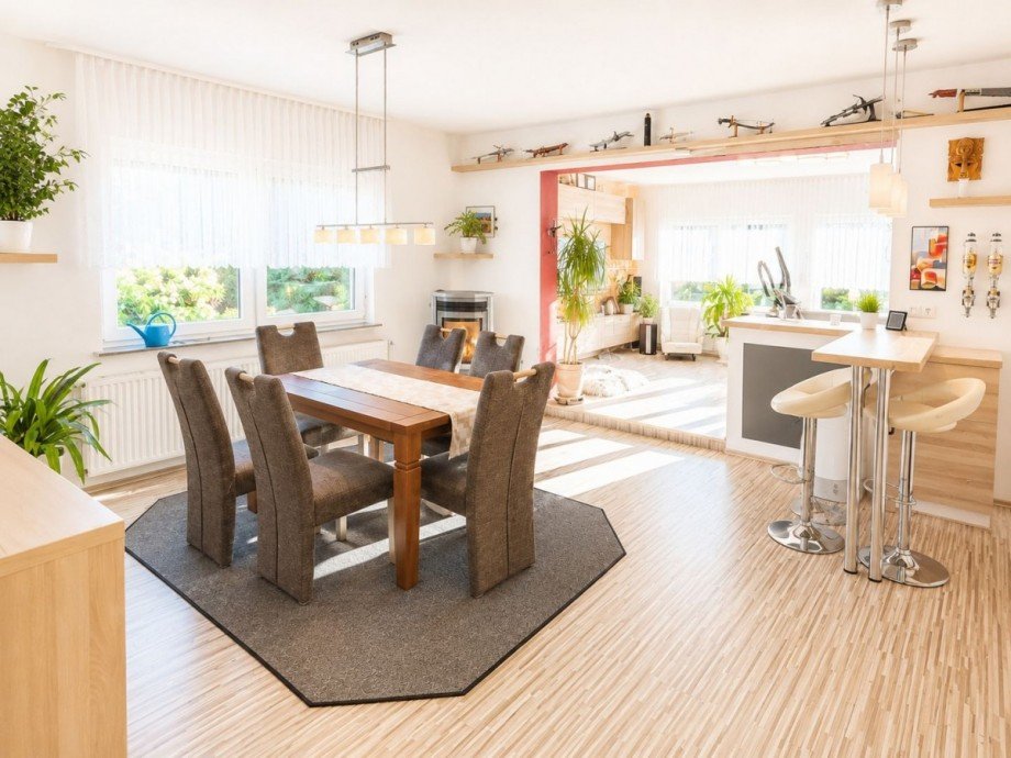 Wohnzimmer EG Einfamilienhaus Gro� Kreutz (Havel)