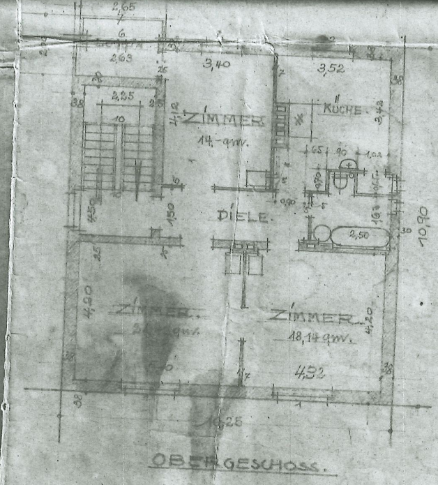 Grundriss OG Mehrfamilienhaus Berlin