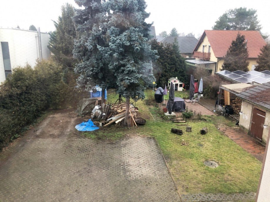 Gartenansicht mit Potential Mehrfamilienhaus Berlin