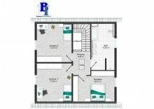 Obergeschoss Exklusives Einfamilienhaus in gr�ner & ruhiger Umgebung von Mahlsdorf S�d