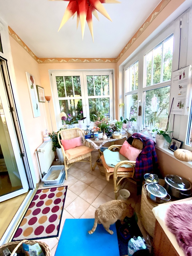 Wintergarten 1. Etage Mehrfamilienhaus Berlin