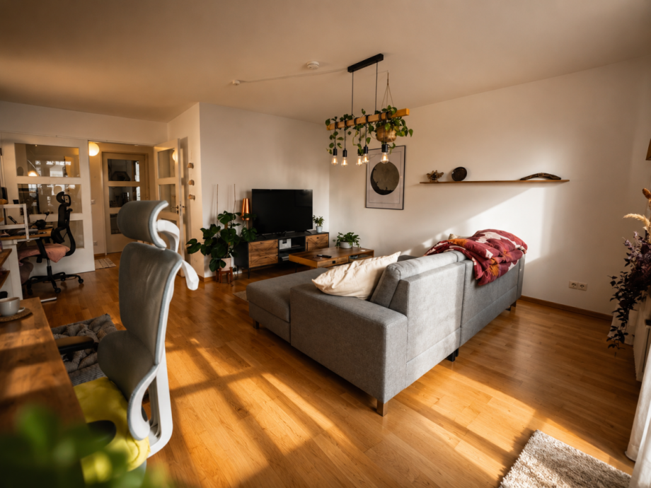 Wohnzimmer Ansicht1 Etagenwohnung Berlin