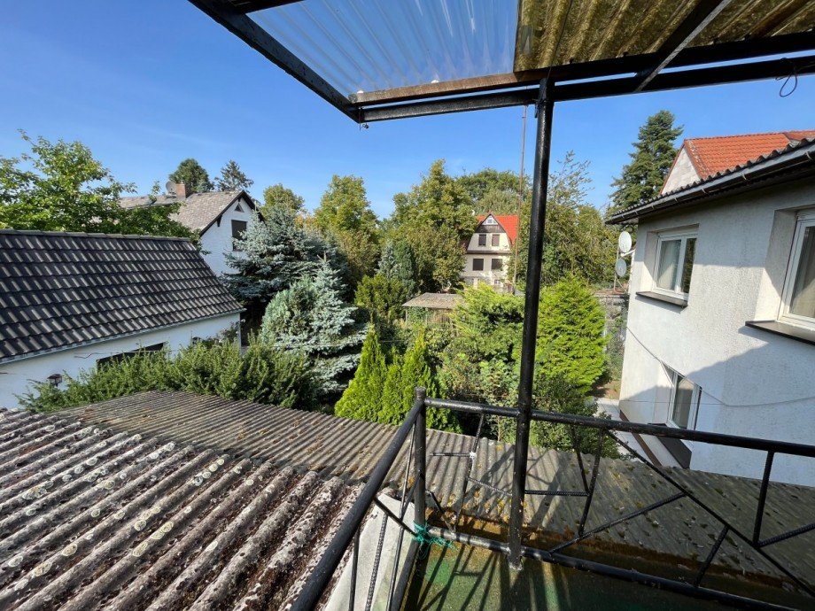 Blick von der Dachterrasse Einfamilienhaus Fredersdorf-Vogelsdorf