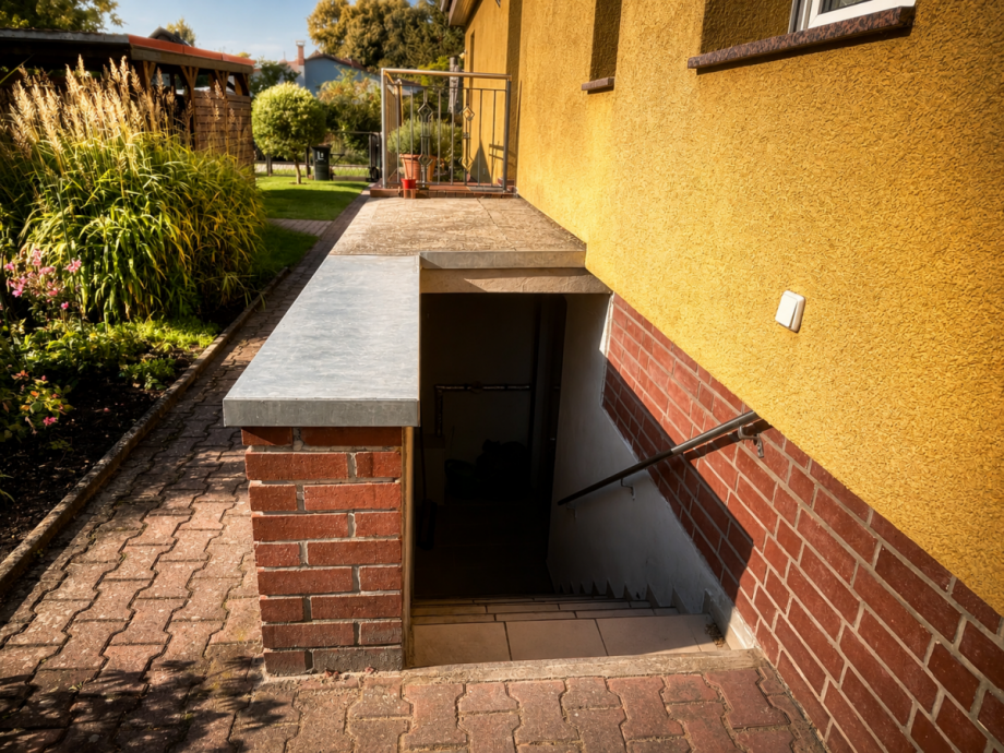 Kellertreppe Bungalow Berlin