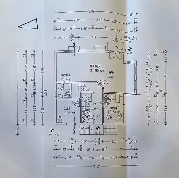 Grundriss EG Einfamilienhaus Berlin