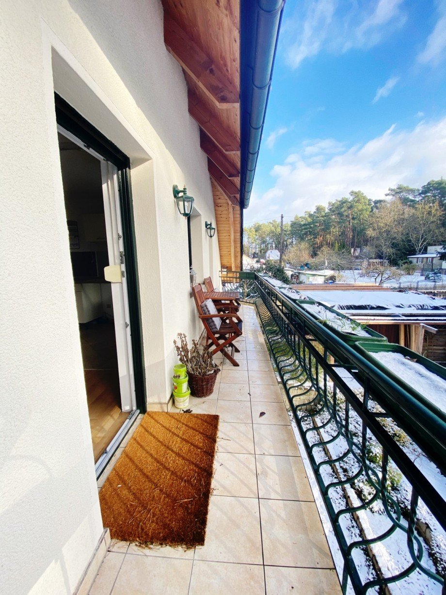 Balkon an ELW im DG Einfamilienhaus Petershagen/Eggersdorf