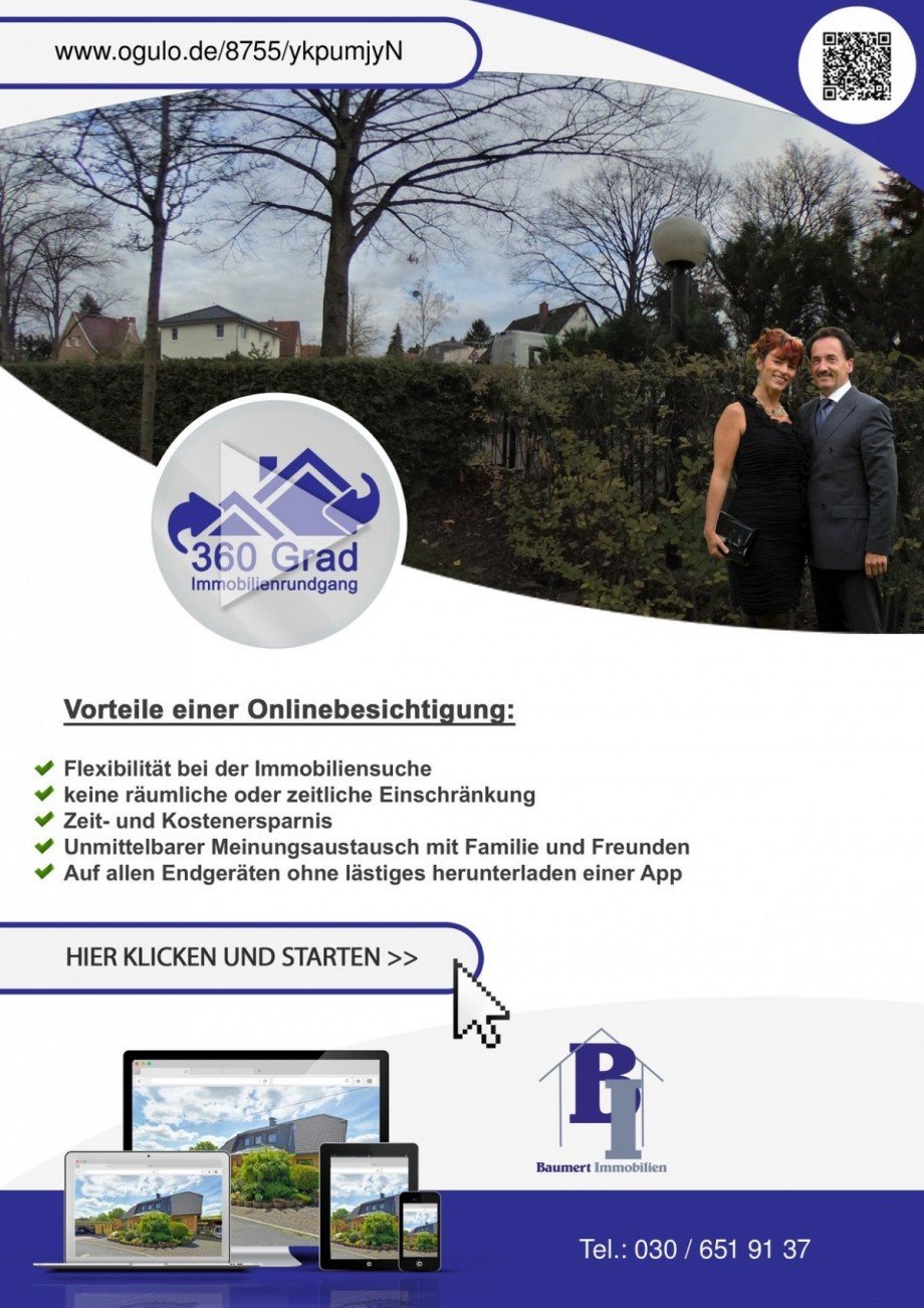 360 Grad Rundgang Einfamilienhaus Berlin