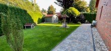 seitlicher Garten Neuwertiges EFH in Mahlsdorf S�d Seen�he