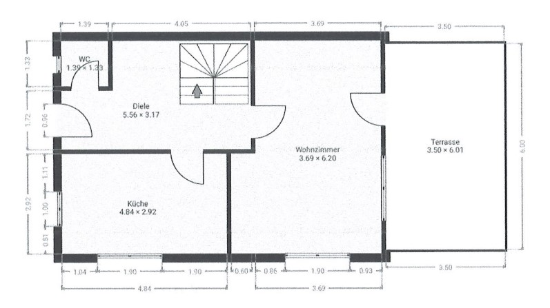 Grundriss EG Doppelhaush�lfte Berlin