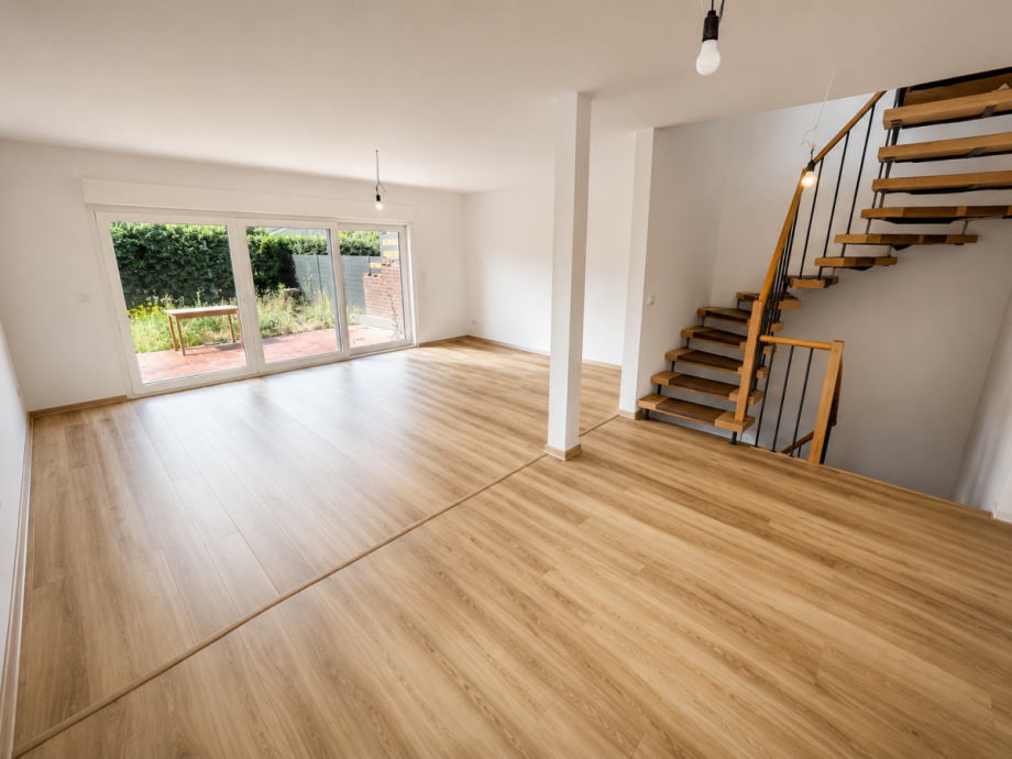 Wohnzimmer EG Doppelhaush�lfte Berlin