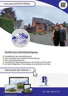 Rudow Rundgang Gepflegte Doppelhaush�lfte in Buckow mit 360 Grad Rundgang