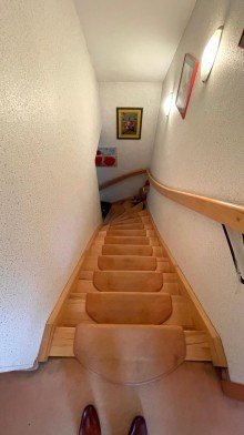 Treppe lWohnen mit Sonne im Herzen - Einfamilienhaus mit S�dgarten & Wintergartenidylle in M�hlenbeck