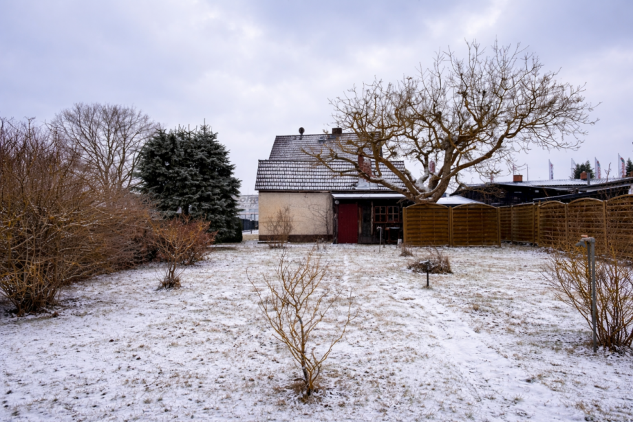Blick vom Garten Einfamilienhaus F�rstenwalde/Spree