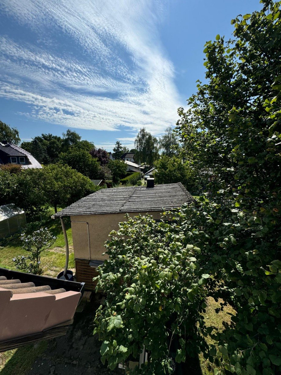 Ansicht von oben nach hinten Einfamilienhaus Berlin