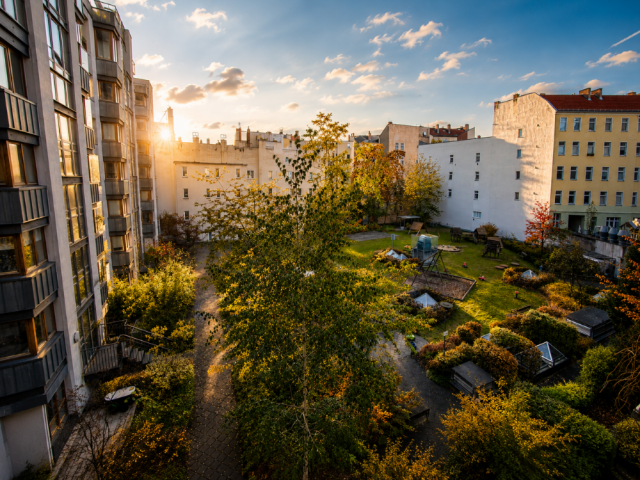 Innenhof Etagenwohnung Berlin