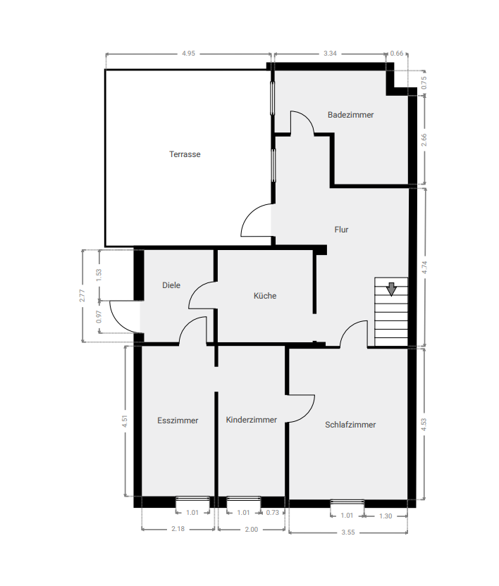 Grundriss EG Einfamilienhaus Kloster Lehnin