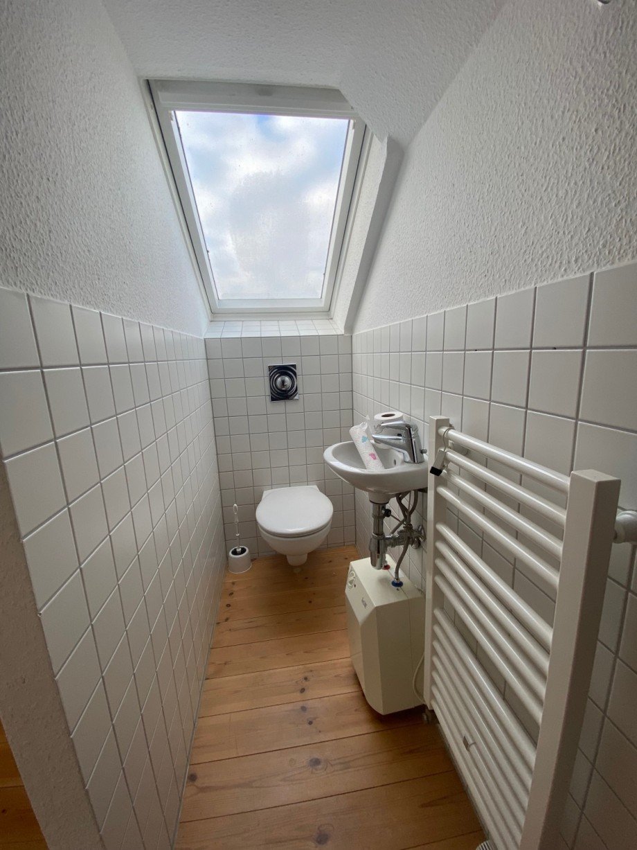 WC am Schlafzimmer Haus Berlin