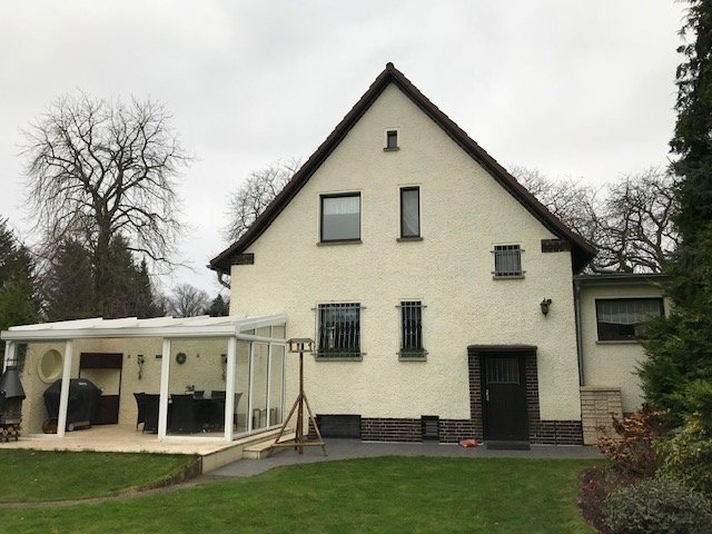 Blick vom Garten Einfamilienhaus Berlin