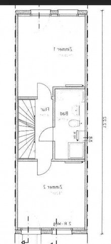1. Etage Neuwertiges Reihenhaus in fu�l�ufiger Entfernung zum U- Bahnhof Kienberg
