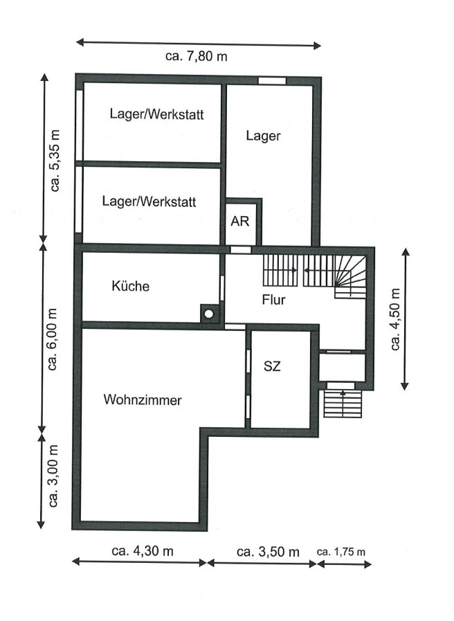 Grundriss EG Einfamilienhaus Berlin
