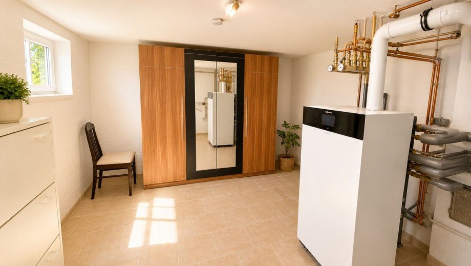 Heizungsraum UG Einfamilienhaus Berlin