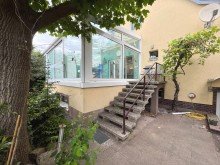 Gartenzugang vom Wintergarten Einfamilienhaus mit Wintergarten & Tiefgarage in Alt-Hohensch�nhausen