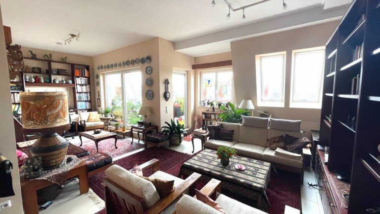 Wohnzimmer Berlin Dachgeschosswohnung Traumwohnung �ber den D�chern von Berlin