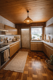 K�che Einrichtungsidee Einfamilienhaus im Bungalowstil auf ruhigem Einzelgrundst�ck in Berlin Rosenthal!