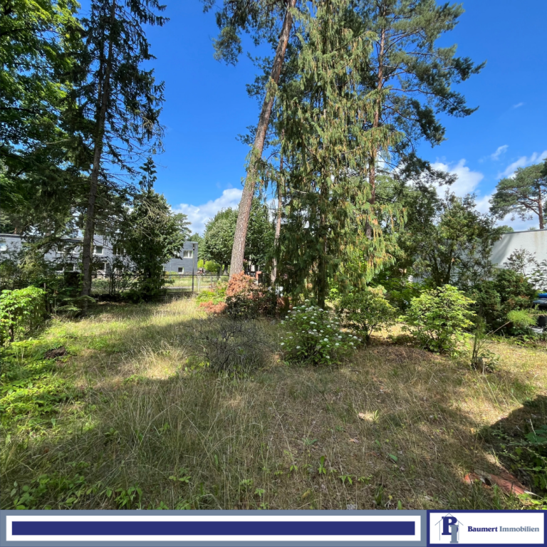 Grundst�ck Hoppegarten Wohngrundst�ck Aktionsangebot: hinteres Baugrundst�ck in Waldesruh nahe dem idyllischen Erpetal