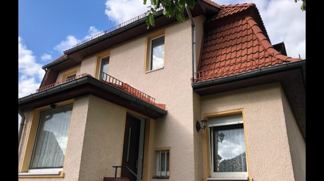 Blick vom Eingang Einfamilienhaus Berlin