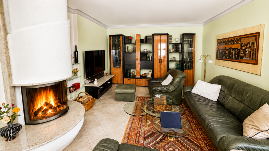Wohnzimmer Einfamilienhaus Z�hlsdorf
