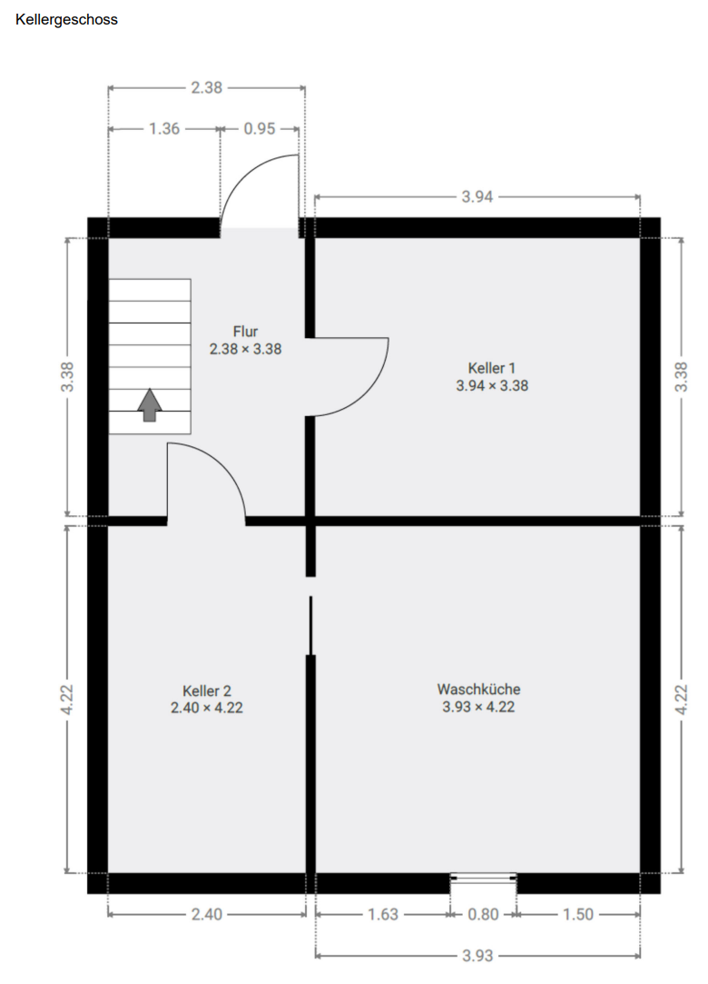 Grundriss KG Einfamilienhaus Berlin