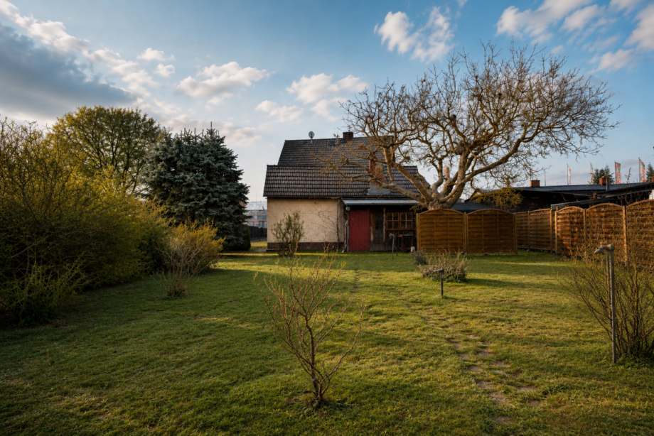 Blick vom Garten Einfamilienhaus F�rstenwalde/Spree