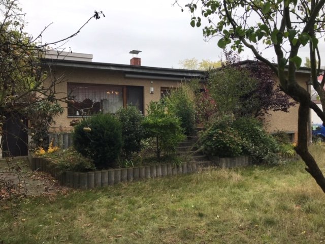 Gartenansicht Bungalow Berlin