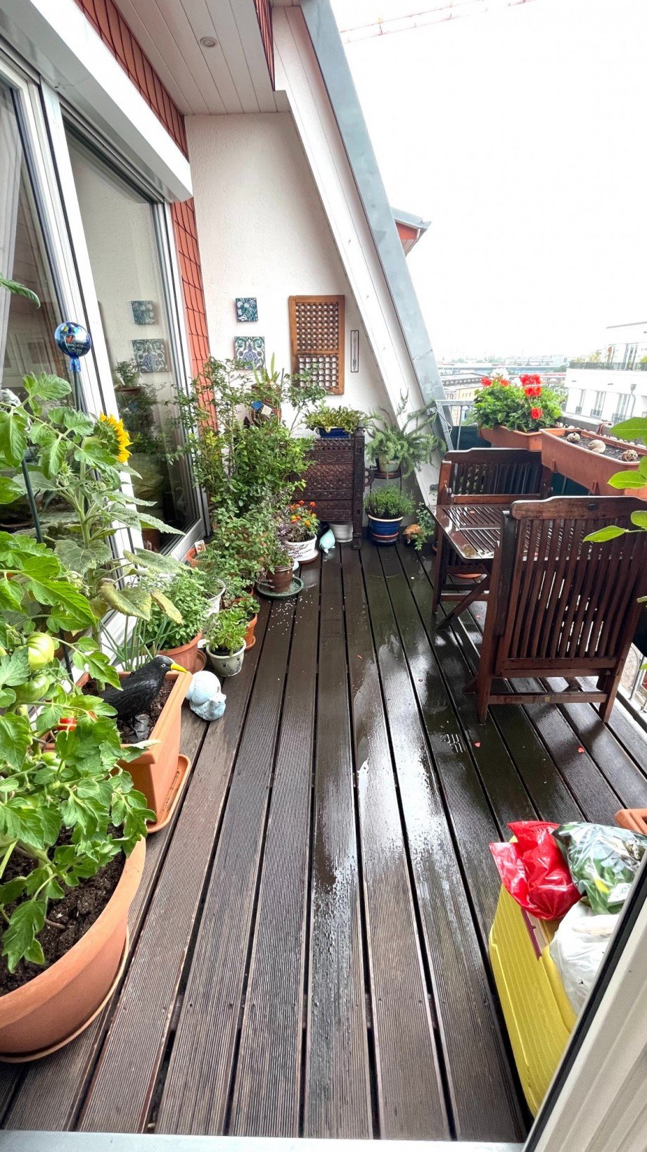 Balkon Dachgeschosswohnung Berlin