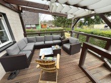 Terrasse Oranienburg-Schmachtenhagen: Charmantes Einfamilienhaus mit Vollkeller, 2 B�dern und Garten