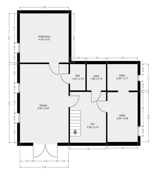 Grundriss KG Einfamilienhaus Berlin