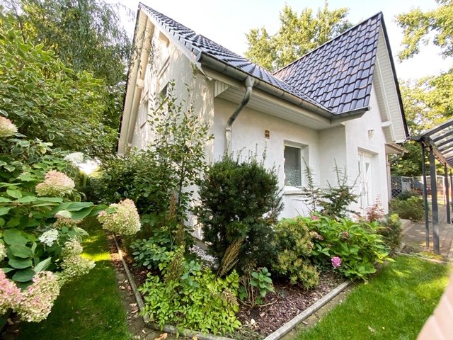 Blick vom Eingang Einfamilienhaus Berlin