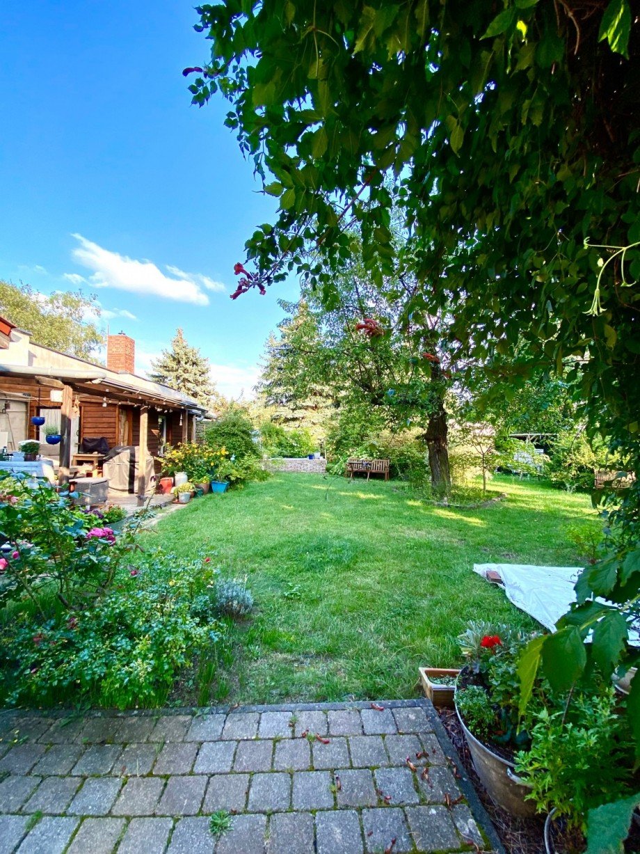 Garten Perspektive 3 Doppelhaush�lfte Berlin