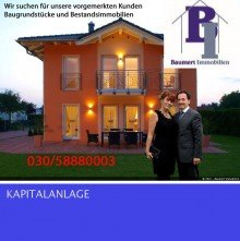 Baumert Immobilien Neu: Baugrundst�ck f�r ein Mehrfamilienhaus direkt am S-Mahlsdorf