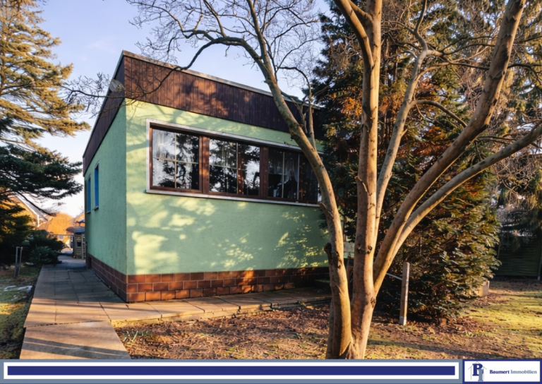 Hausansicht Berlin Einfamilienhaus Einfamilienhaus im Bungalowstil auf ruhigem Einzelgrundst�ck in Berlin Rosenthal!