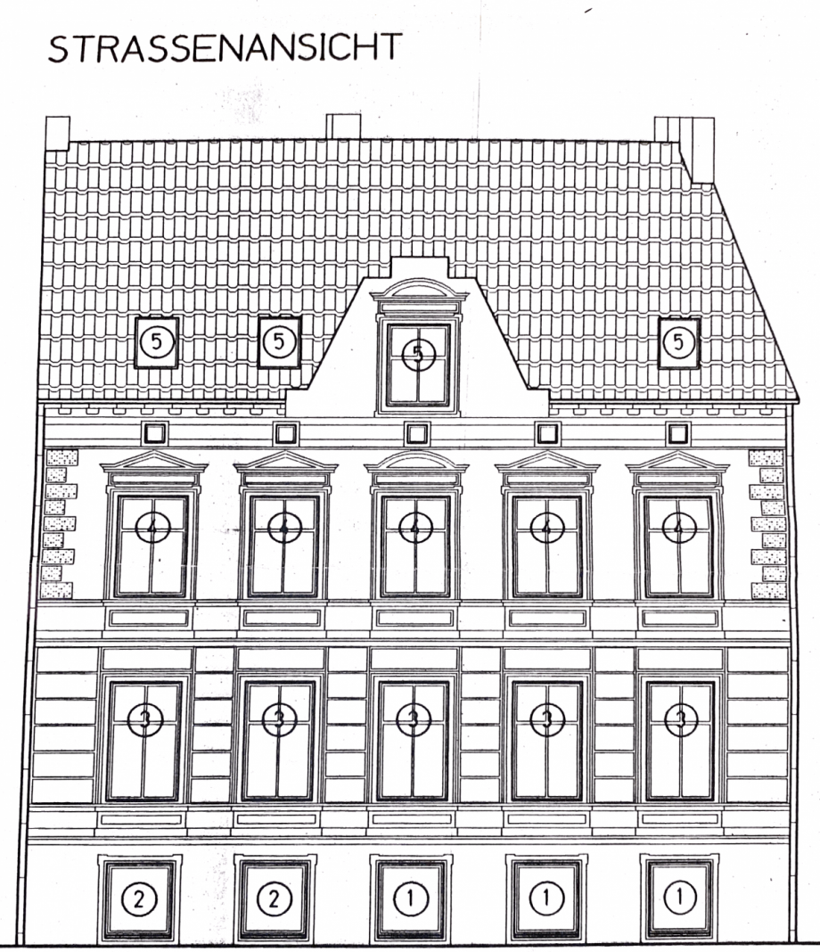 Stra�enansicht Mehrfamilienhaus Berlin