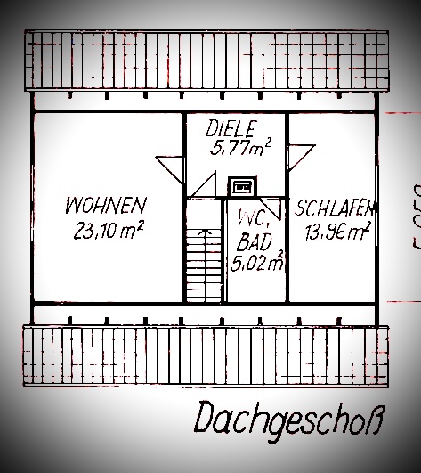 Grundriss DG Einfamilienhaus Berlin