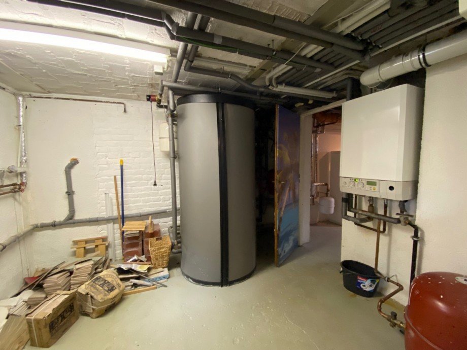 Warmwasserspeicher f�r die Solaranlage Haus Berlin